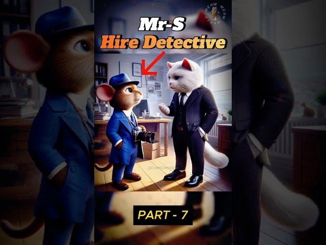 🐀The Rat Detective's Mission! | Part - 7 #catstory #shorts