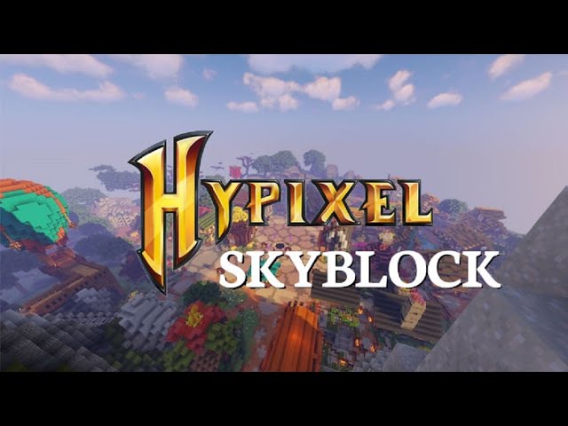 Hypixel Skyblock : Live / video Just having fun