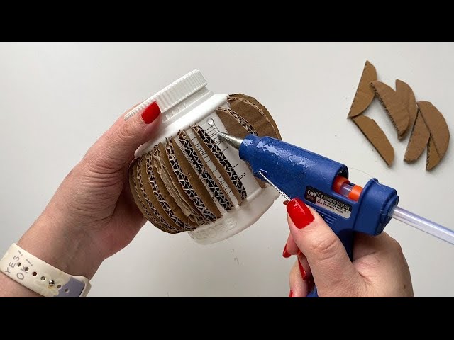 DIY Plastic bottle recycling | Cardboard craft | Dream_Fairy_DIY