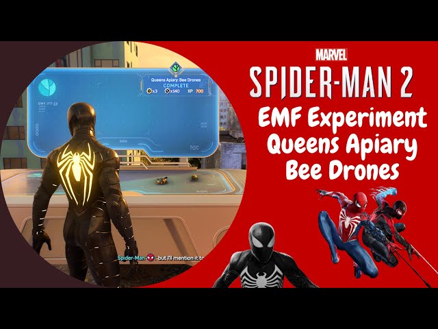 EMF Experiment Queens Apiary Bee Drones - Marvel's Spider-Man 2