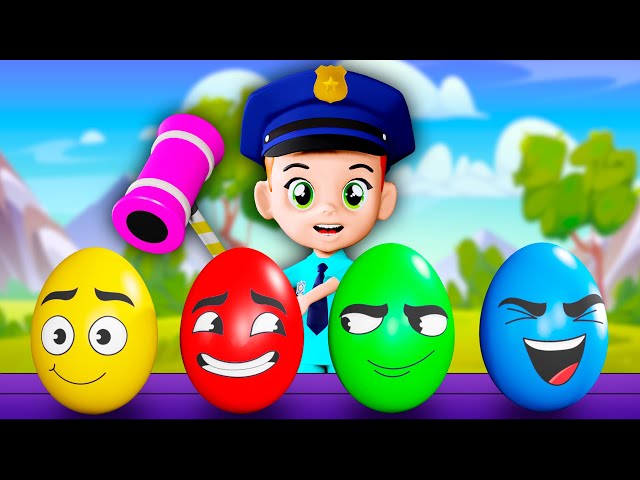 Surprise Eggs Kids Songs + More | Kids Songs and Nursery Rhymes | Lights Kids 3D