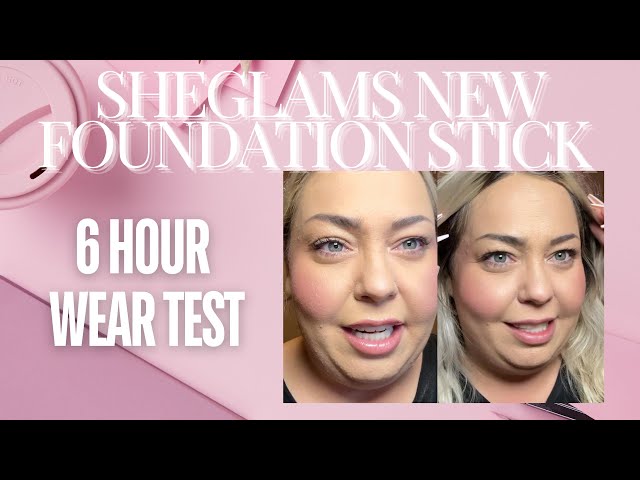 6 Hour Wear Test | SHEGLAM Skin Magnet High Coverage Foundation Stick