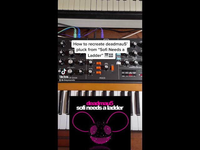 How to Recreate deadmau5’ Pluck From “Sofi Needs a Ladder” in One Minute 🎹🎛 #Shorts