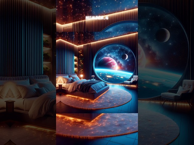 Which Space Bedroom Are You Going To Choose👨‍🚀 #shorts #viral #bedroom  #asmr #lofi #peace #fypシ #fy