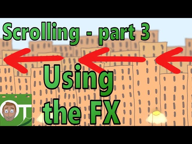 Scrolling a Background (3 of 3) - Using the FX - OpenToonz Tutorial
