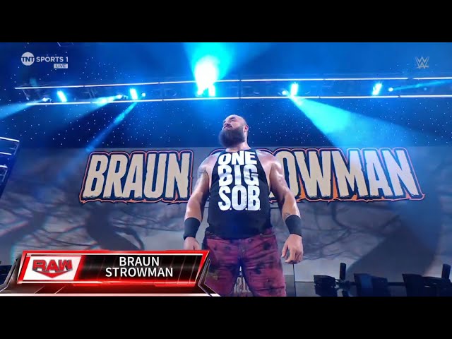 Braun Strowman Entrance   WWE Monday Night Raw, June 24, 2024 1080p60