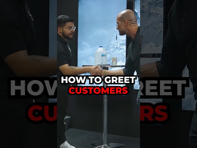 HOW TO GREET CUSTOMERS // ANDY ELLIOTT // text “SKILL” to 918-210-0254