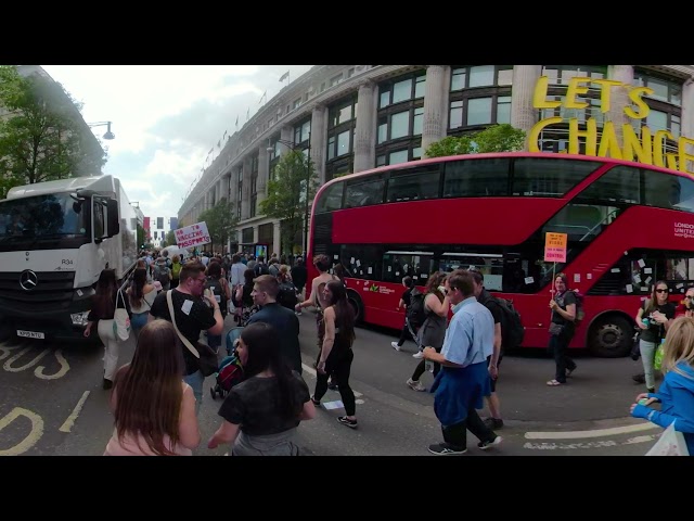 Anti lockdown protest, 360 video. #protest #1millionmarch #london