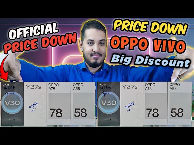 Good News 😱 Oppo Vivo Mobile Big price down officially 👍 Mobile Price Decrease oppo vivo 😱