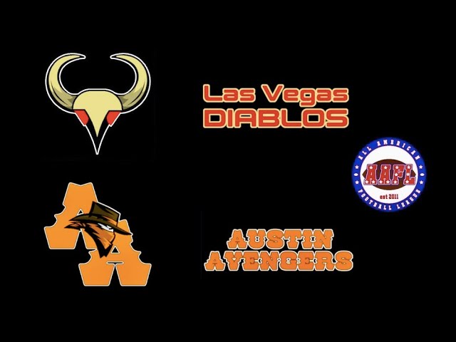 AAFL 2011 Season Week 9 - Las Vegas Diablos (4-4) @ Austin Avengers (4-4)