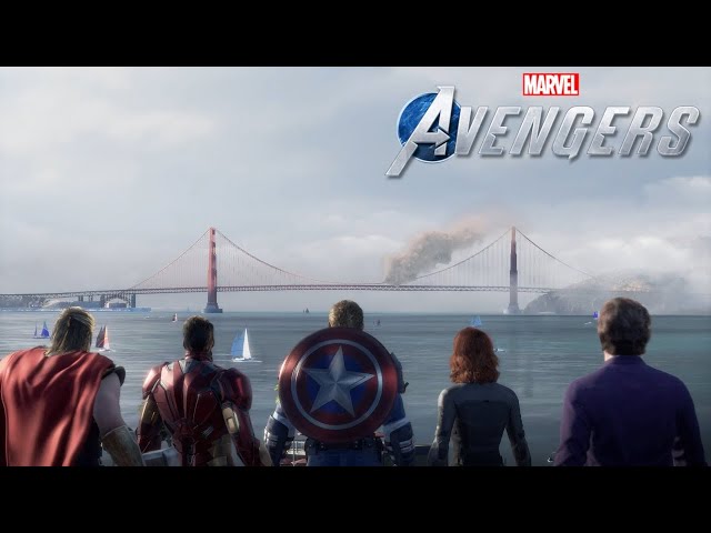 Avengers Day : Golden Gate Bridge Collapse Scene