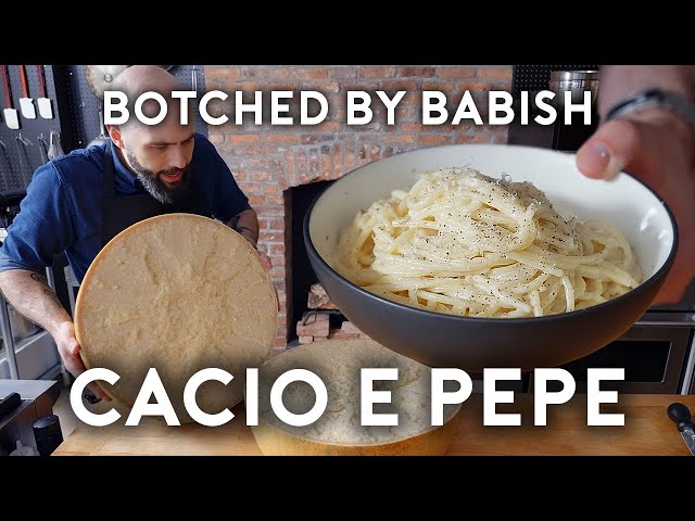 Cacio e Pepe | Botched by Babish (ft. Italia Squisita)