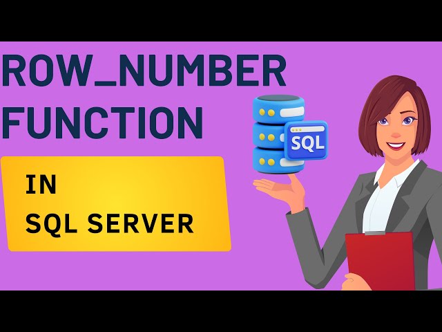 Row Number function in SQL Server | Row_number function in SQL Server