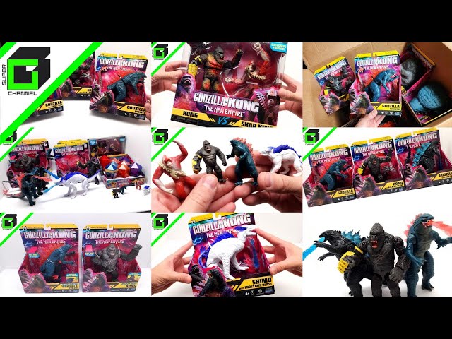 GODZILLA X KONG The New Empire (Complete Set Wave 1 Part 1) UNBOXING and REVIEW