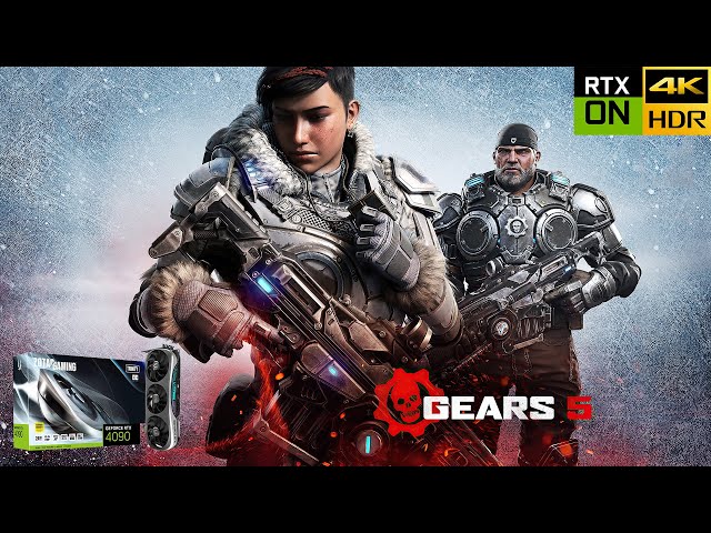 Gears 5 Intro RTX 4090 4k Max Settings HDR