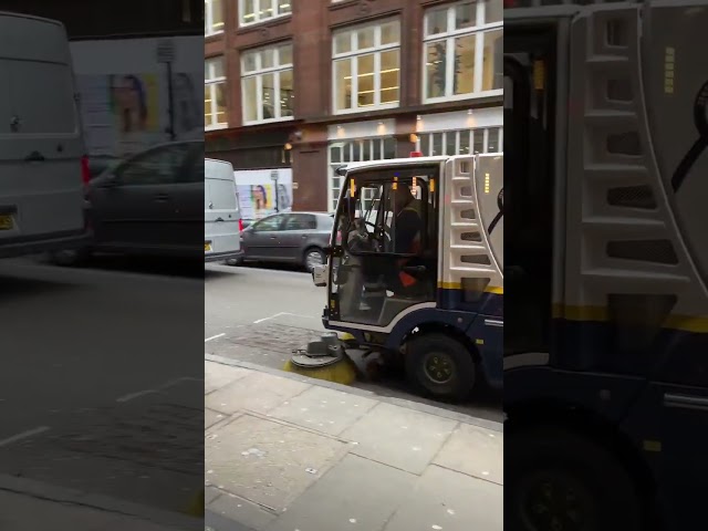 Street Cleaner in London.