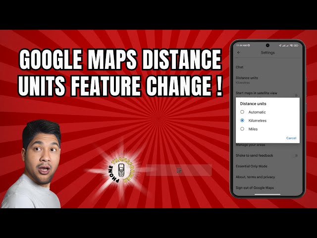 How to Change the Distance Units Feature on Google Maps
