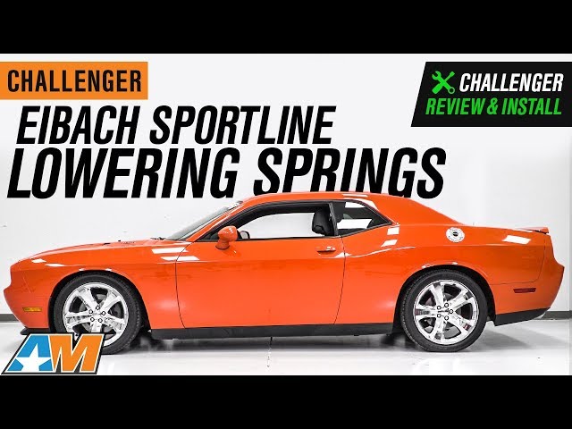 2008-2019 Challenger Eibach Sportline Lowering Springs Review & Install