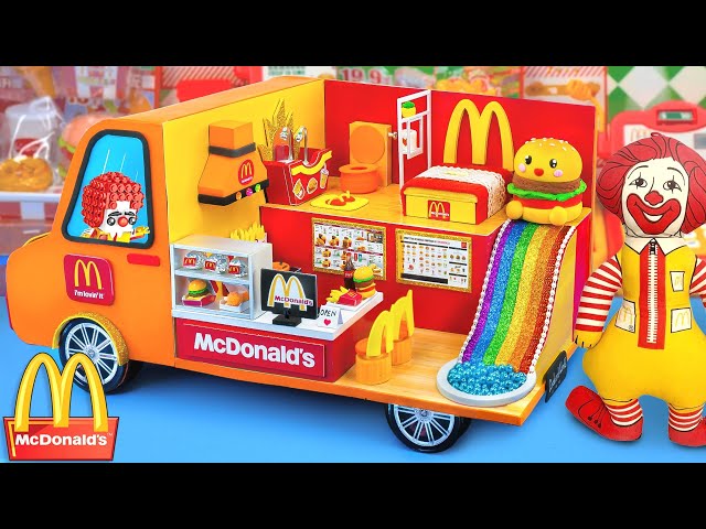 46+ Minutes Satisfying Unboxing McDonalds Car House & Cash Register Toy  🌈 Review ASMR Toys