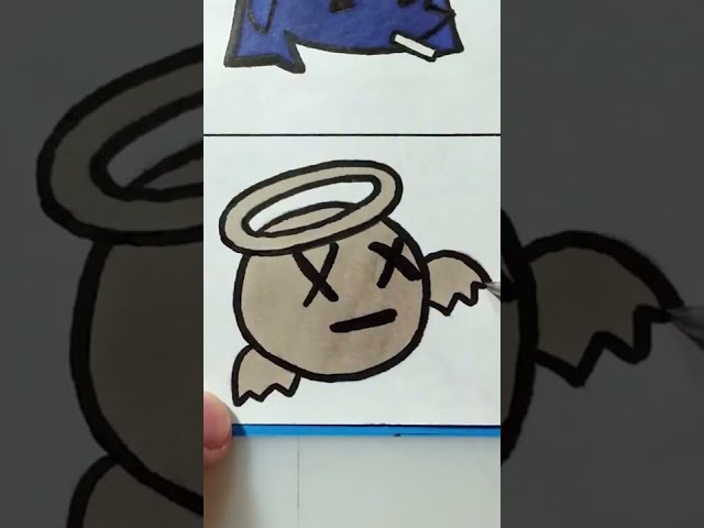 Draw Isaac FNF health icon #shorts