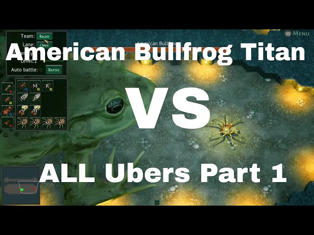 Empires of the Undergrowth - American Bullfrog Titan VS ALL Ubers Part 1