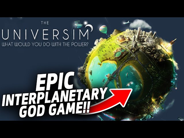 The BEST God Game Of Modern Times!! - The Universim - City Builder Colony Sim