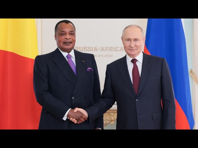 Путин наградил президента Республики Конго орденом Почета