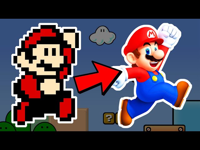 Evolution of Super Mario's Design
