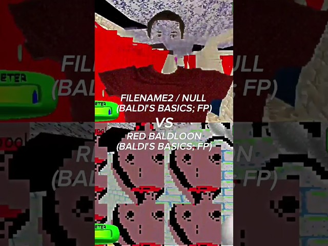 Filename2 / Null VS Red Baldloon | #shorts