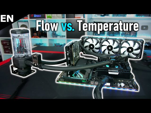 Testing one of the Weirdest Water Cooling Myths - A SLOWER Flow Rate will result in BETTER Temps?