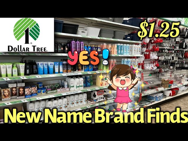 DOLLAR TREE🚨🔥SHOCKING NEW NAME BRAND FINDS FOR $1.25‼️ #walkthrough #new #shopping #dollartree