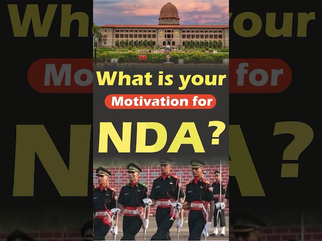 NDA Preparation Motivation: What Will Be Your Motivation For NDA 2024 #learnwithsumit #lws
