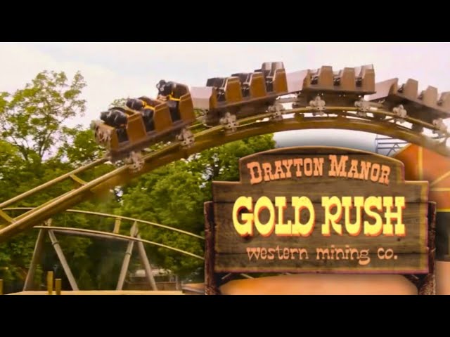 GOLD RUSH Comes To DRAYTON MANOR RESORT This Summer - NEW For 2024!