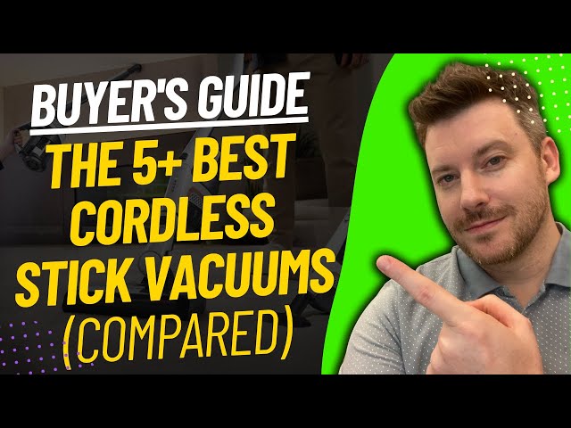 TOP 5 Best Cordless Stick Vacuums - Best Cordless Stick Vacuum Cleaner Review (2024)