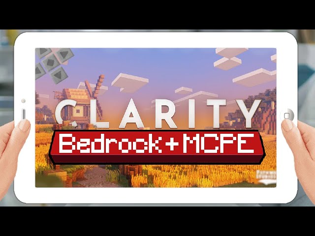 Clarity TEXTURE PACK 1.20/1.19 MCPE & Bedrock 👉 Minecraft PE 🎮📱