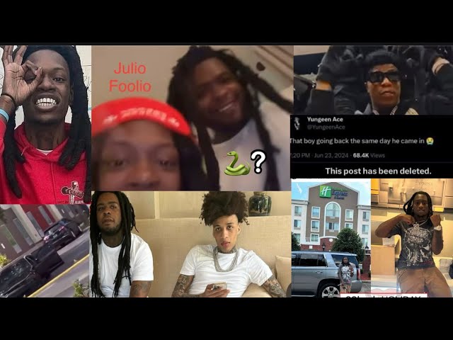 Julio Foolio Update! Foolio Backed Doored Yungeen Ace Becomes A Target With Police