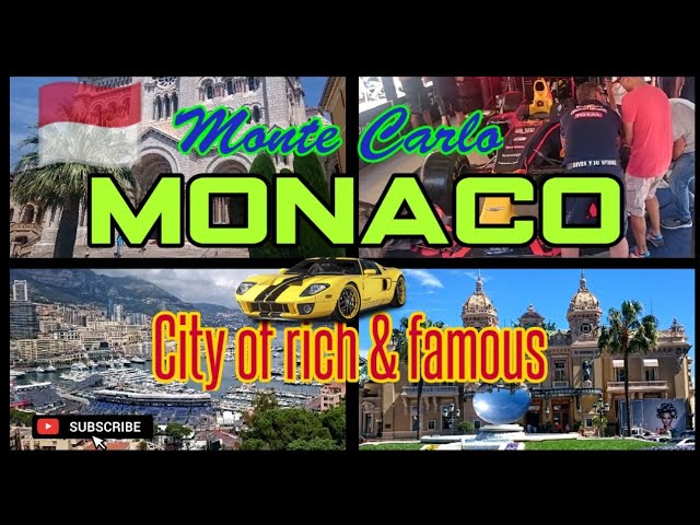Monte Carlo : Monaco | City of Rich and Famous🇲🇨Places to visit