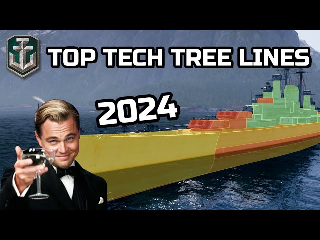 Best Tech Tree Lines in World of Warships in 2024