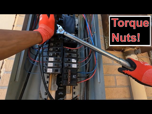 How to Torque Main Breaker Lugs: Harbor Freight Torque Wrench
