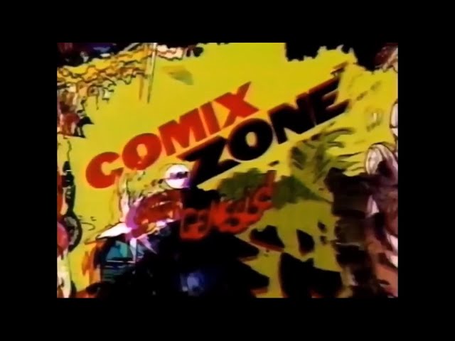 1995 Comix Zone Sega Genesis Commercial