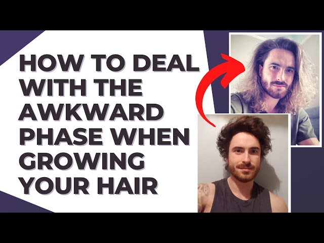 How to deal with the awkward phase growing your hair | Men's hairstyles 2021 | Men's long hair 2021