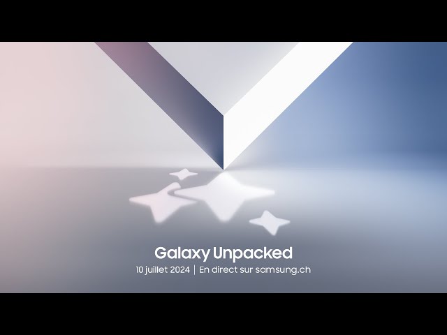 Galaxy Unpacked: Prépare-toi à un nouveauté, 10. juillet 2024 | Samsung