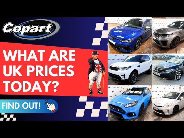 Copart UK Cars Auction with Current Car Prices