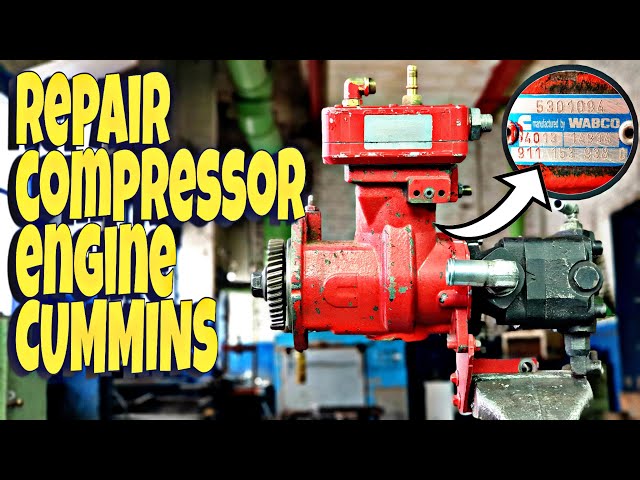 Compressor repair WABCO /// CUMMINS engine