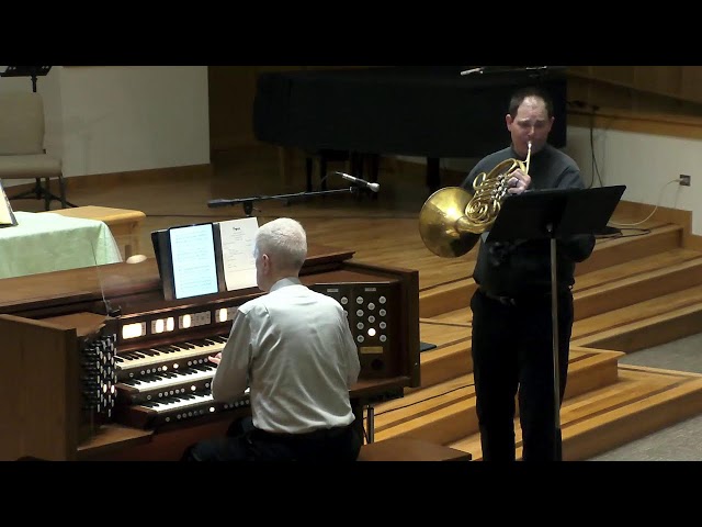 Organ and Horn Concert 6-28-24 at 7:00 pm