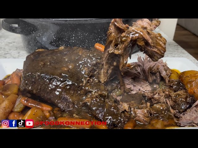 The best  pot Roast recipe | how to make classic Pot Roast with a twist @FoodKonnection