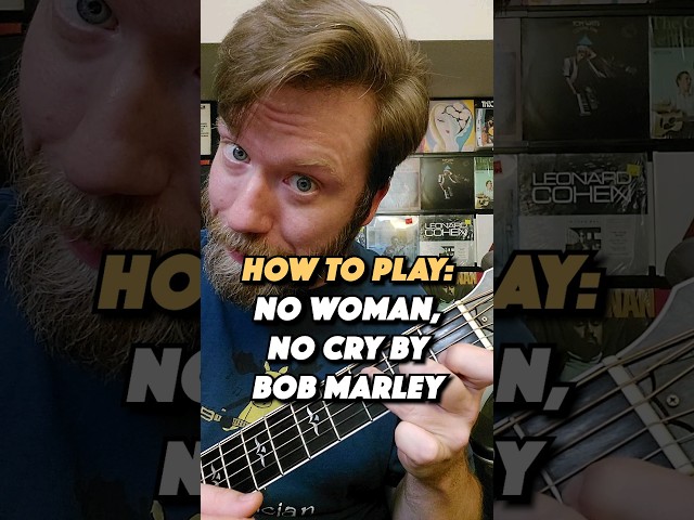 How To Play: No Woman No Cry by Bob Marley #guitarlesson #guitartutorial #bobmarley