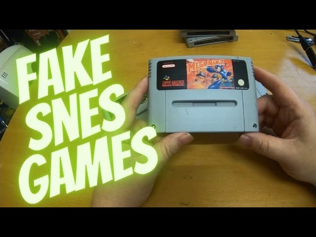 This £150 Megaman 7 Game was FAKE !!!  |  How to  Spot Fake SNES Games