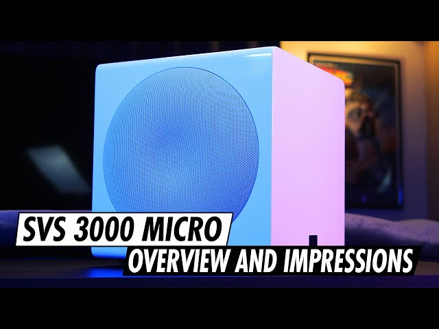 SVS 3000 Micro OVERVIEW + Initial Impressions