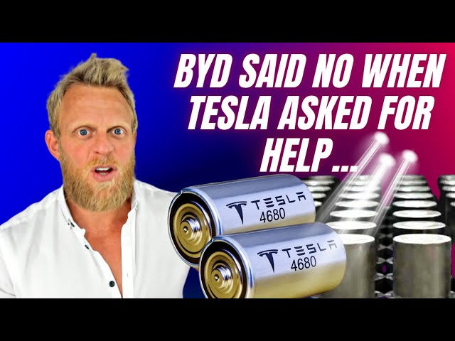 Why BYD said no when Tesla asked for help with 4680 battery cell production